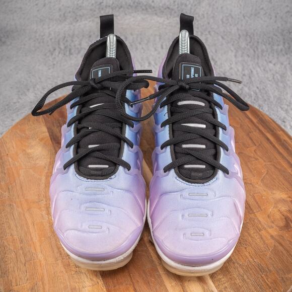 Women's Nike Air VaporMax Plus Size 9 Style DZ5204-500 Color Lilac/Blue/Black - Picture 2 of 10